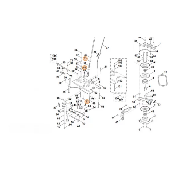 STIHL  Podkładka P12x18x1 9296 021 1280